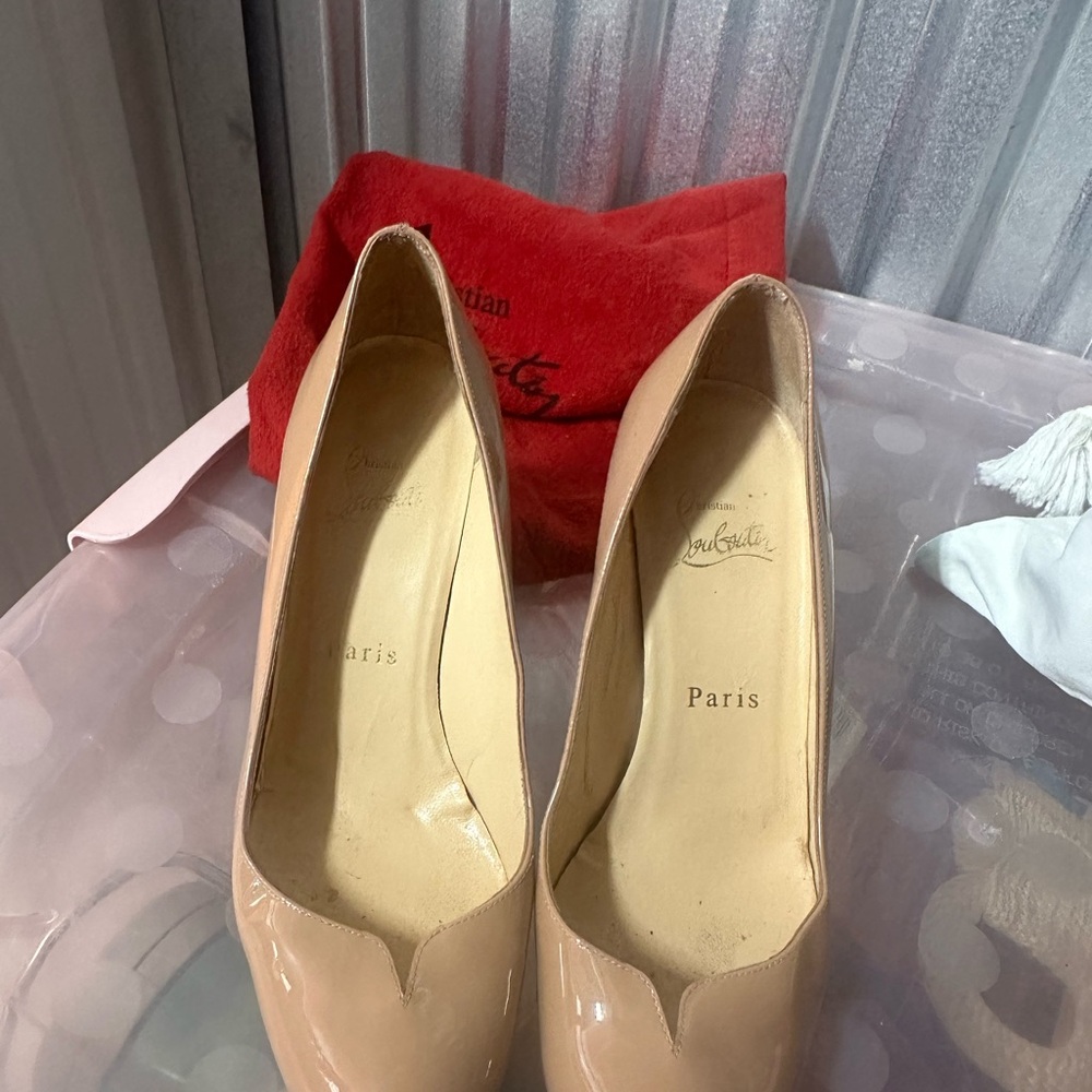 Christian Louboutin Nude Heels